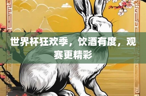 世界杯狂欢季，饮酒有度，观赛更精彩