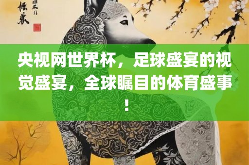 央视网世界杯，足球盛宴的视觉盛宴，全球瞩目的体育盛事！