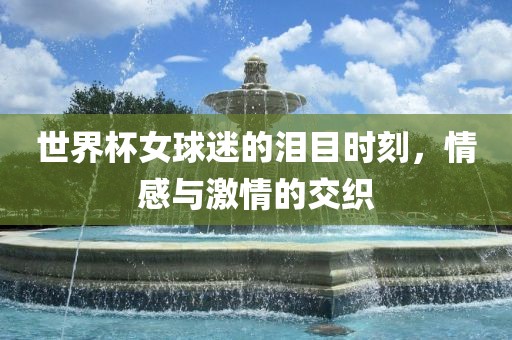 世界杯女球迷的泪目时刻，情感与激情的交织