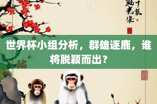 世界杯小组分析，群雄逐鹿，谁将脱颖而出？