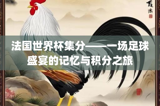 法国世界杯集分——一场足球盛宴的记忆与积分之旅眉山市正发家政服务有限公司