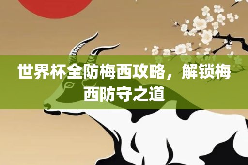 世界杯全防梅西攻略，解锁梅西防守之道眉山市正发家政服务有限公司
