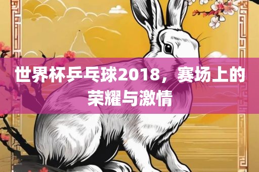 世界杯乒乓球2018，赛场上的荣耀与激情