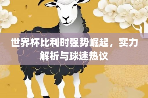 世界杯比利时强势崛起，实力解析眉山市正发家政服务有限公司与球迷热议
