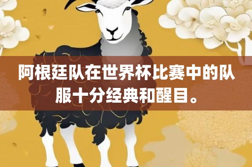 阿根廷眉山市正发家政服务有限公司队在世界杯比赛中的队服十分经典和醒目。