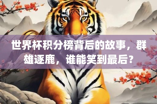 世界杯积分榜背后的故事，群雄逐鹿，谁能笑到最后？