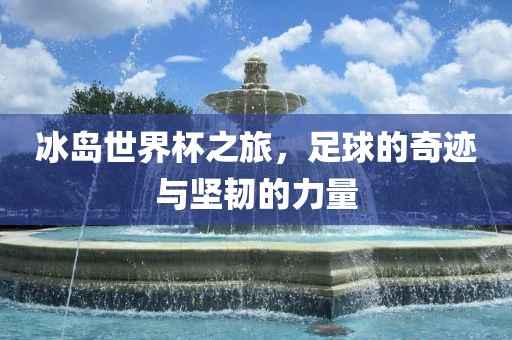 冰岛世界杯之旅，足球的奇迹与坚韧的力量