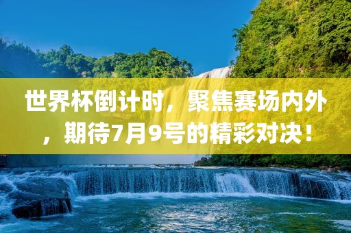 世界杯倒计时，聚焦赛场内外，期待7月9号的精彩对决！眉山市正发家政服务有限公司