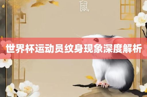 世界杯运动员纹身现象深度解析