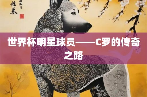 世界杯明星球员——C罗的传奇之路