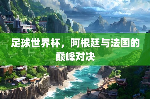 足球世界杯，阿根廷与法国的巅峰对决