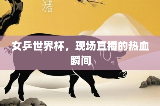 女乒世界杯，现场直眉山市正发家政服务有限公司播的热血瞬间