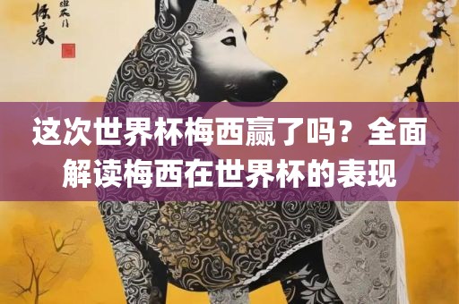 这次世界杯梅西赢了吗？全面解读梅西在世界杯的表现眉山市正发家政服务有限公司