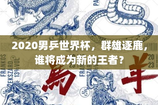 2020男乒世界杯，群雄逐鹿，谁将成为新的王者？