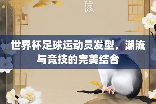 世界杯足球运动员发型，潮流与竞技的完美结合眉山市正发家政服务有限公司