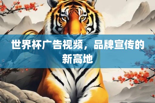 世界杯广告视频，品牌宣传的新高地