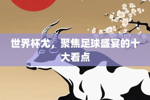 世界杯尤，聚焦足球盛宴的十大看点