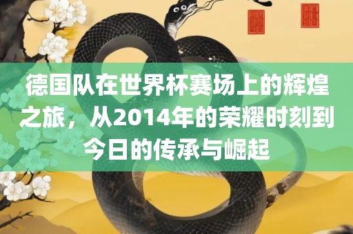德国队在世界杯赛场上的辉煌之旅，从2014年的荣耀时刻到今日的传承与崛起