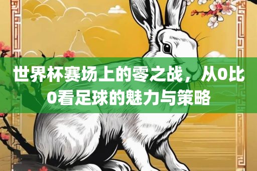 世界杯赛场上的零之战，从0比0看足球的魅力与策略