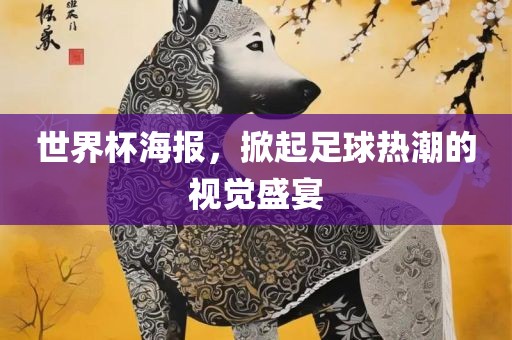 世界杯海报，掀起足球热潮的视觉盛宴