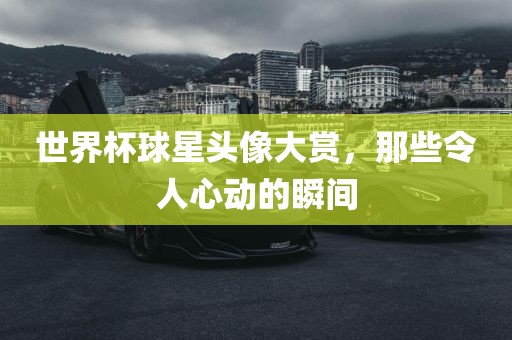 世界杯球星头像大赏，那些令人心动的瞬间