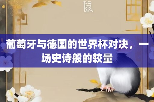 葡萄牙与德国的世界杯对决，一场史诗般的较量