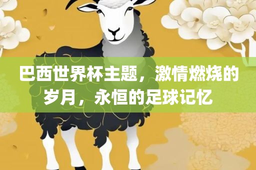 巴西世界杯主题，激情燃烧的岁月，永恒的足球记忆