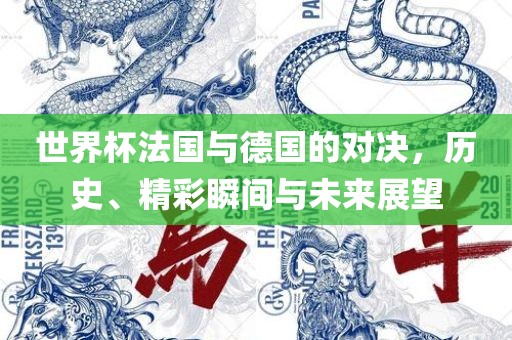 世界杯法国与德国的对决，历史、精彩瞬间与未来展望