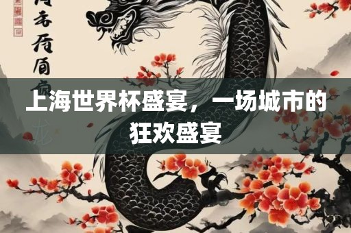 上海世界杯盛宴，一场城市的狂欢盛宴