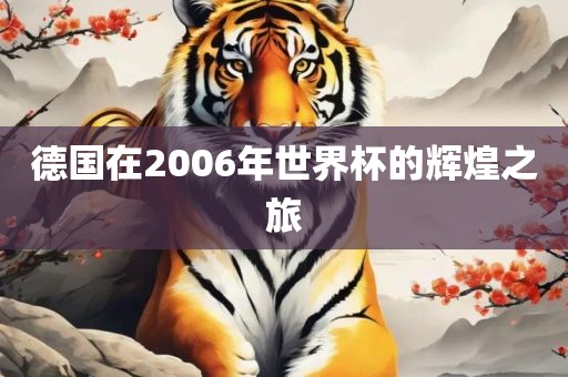 德国在2006年世界杯的辉煌之旅