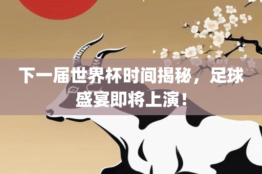 下一届世界杯时间揭秘，足球盛宴即将上演！