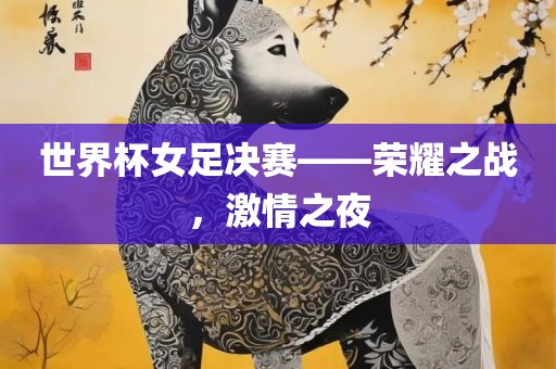 世界杯女足决赛——荣耀之战，激情之夜