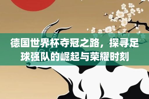 德国世界杯夺冠之路，探寻足球强队的崛起与荣耀时刻