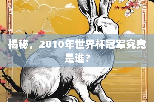 揭秘，2010年世界杯冠军究竟是谁？