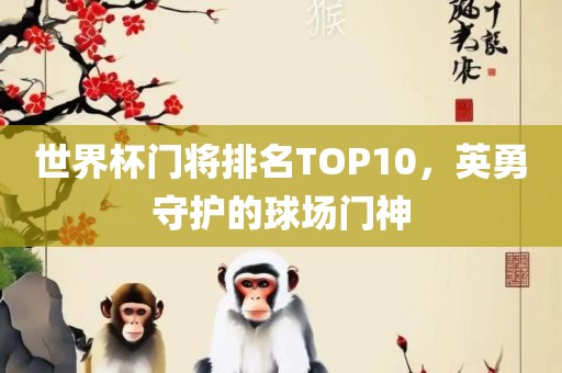 世界杯门将排名TOP10，英勇守护的球场门神