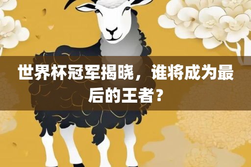 世界杯冠军揭晓，谁将成为最后的王者？眉山市正发家政服务有限公司