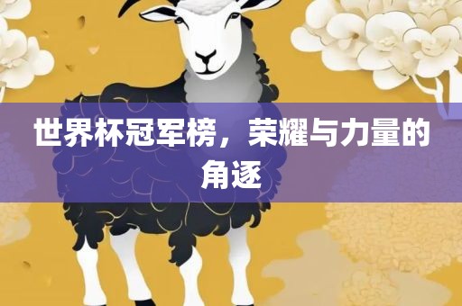 世界杯冠军榜，荣耀与力量的角逐