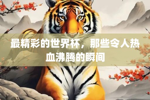 最精彩的世界杯，那些令人热血沸腾的瞬间眉山市正发家政服务有限公司