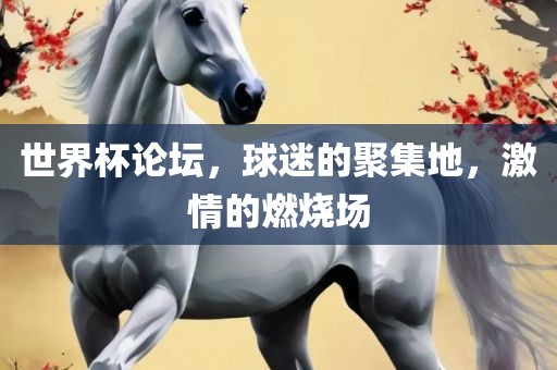 世界杯论坛，球迷的聚集地，激情的燃烧场