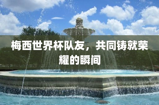 梅西世界杯队友，共同铸就荣耀的瞬间