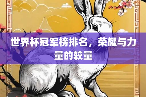 世界杯冠军榜排名，荣耀与力量的较量