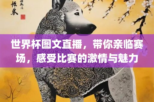 世界杯图文直播，带你亲临赛场，感受比赛的激情与魅力