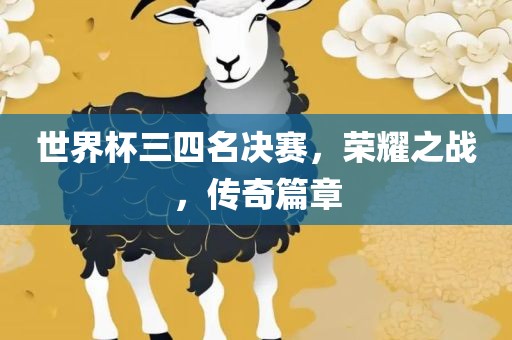 世界杯三四名决赛，荣耀之战，传奇篇章