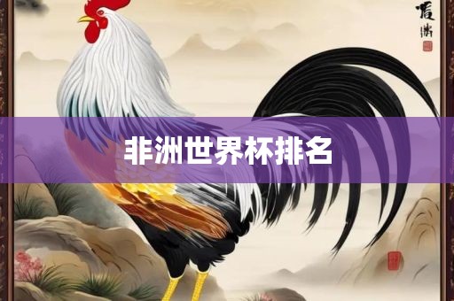 非洲世界杯排名