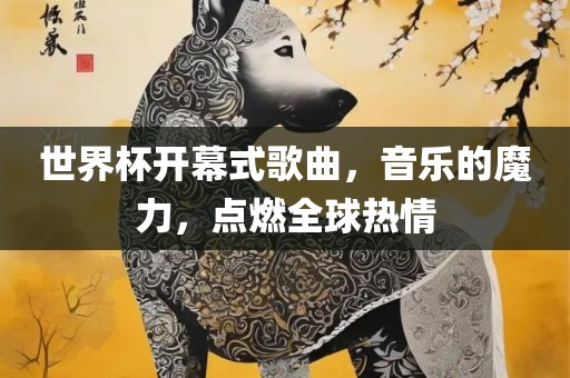 世界杯开幕式歌曲，音乐的魔力，点燃全球热情