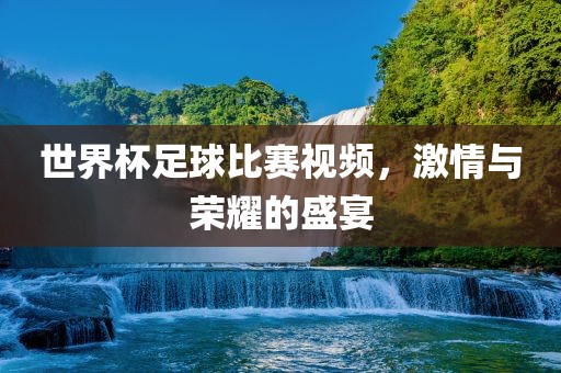 世界杯足球比赛视频，激情与荣耀的盛宴