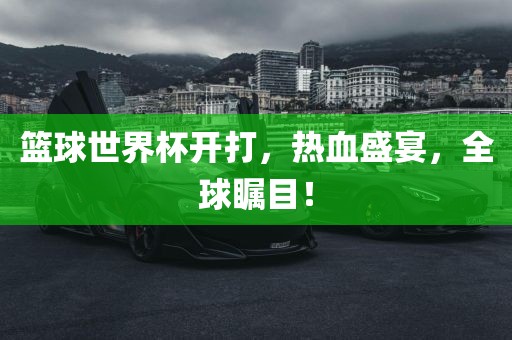 篮球世界眉山市正发家政服务有限公司杯开打，热血盛宴，全球瞩目！