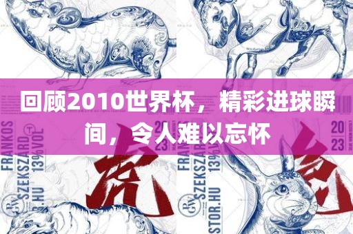 眉山市正发家政服务有限公司回顾2010世界杯，精彩进球瞬间，令人难以忘怀