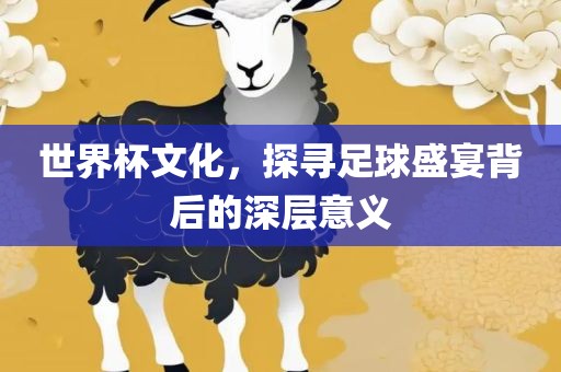 世界杯文化，探寻足球盛宴背后的深层意义眉山市正发家政服务有限公司