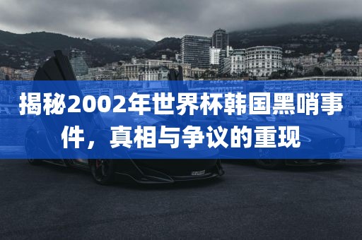 揭秘2002年世界杯韩国黑哨事件，真相与争议的重现